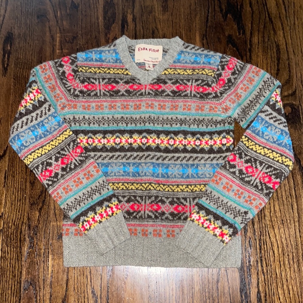 Ezra Fitch Hand Knit Sweater